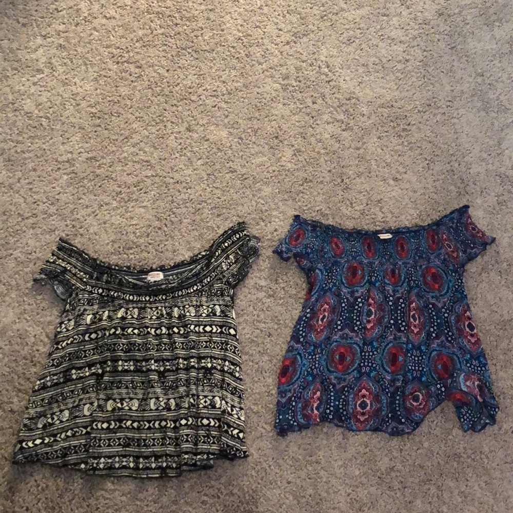 Off the shoulder tops